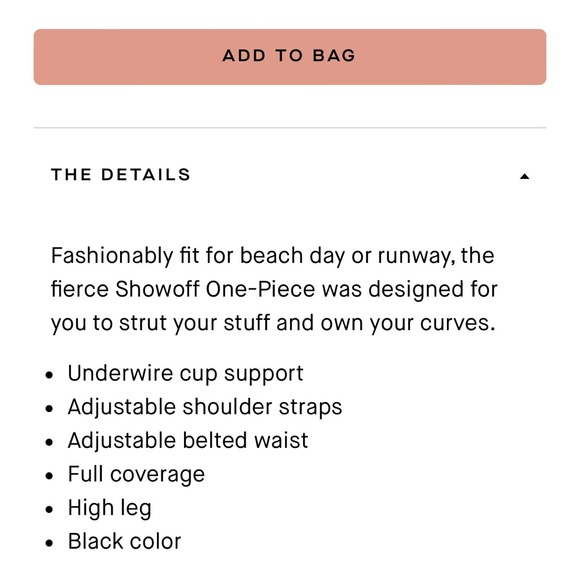 Good American Showoff One Piece Swimsuit - Picture 9 of 10